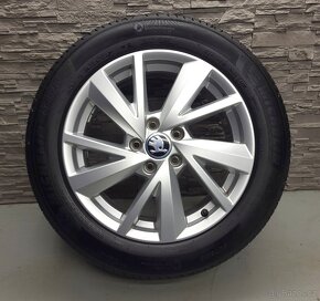 17" Originál Audi Q2 T-roc Karoq 5x112 letní pneu 6-6,5mm - 2