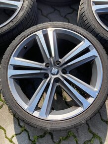 Sada Alu kol z vozu Seat Leon, rozteč 5x112, CUPRA - 2