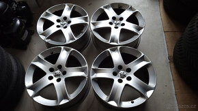 Original ALU disky Peugeot 17" 5x108 - levně - 2