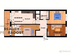 Prodej bytu 3+1 73 m², +balkon 7 m², Manželů Dostálových, Pr - 2