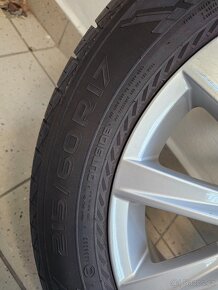 5x112 R17 VW s letni pneu Nokian - 2