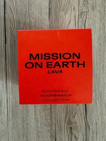 Moonswatch Mission on Earth LAVA - 2