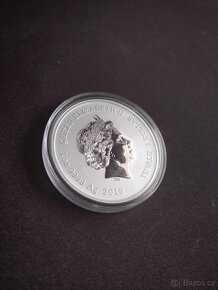 Stříbrná mince 1 oz silver HOMER SIMPSON 2019 D'OH - 2