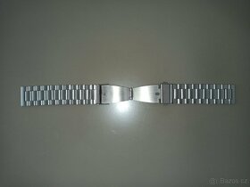 Kovový řemínek na hodinky, šířka 22mm - 2