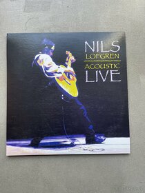 2x vinyl Nils Lofgren acoustic LIVE - 2