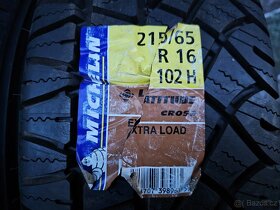 Pneumatiky pneu 215/65 R16  celoroční 2x Michelin nové - 2