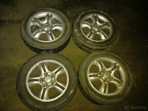 Kia originál alu kola 5X114,3 16 sjeté pneu ALU zachovalé - - 2