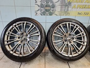 Alu kola R17 5x112 MSW by O.Z. + zimní pneu 225/45/17 - 2