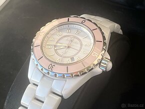 Chanel J12 Ceramic SoftPink Limited Edition dámske hodinky - 2