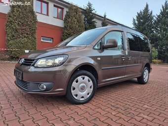 VW Caddy Maxi 2.0TDI 103kW,2014,xenon,servis pouze VW,bez ko - 2