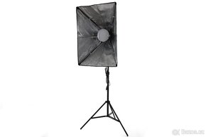 SoftBox rameno E27 LED 150W 50x70cm stmívatelné dálkové ovl - 2