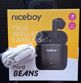 Niceboy HIVE Beans černá, sluchátka + bonus - 2