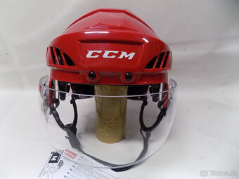 Hokejová helma CCM FL 60 (velikost M) + plexi Carbon Speed - 2