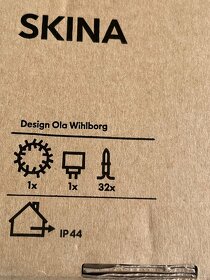 IKEA SKINA - světelné závěsné osvětlení NOVÉ - 2