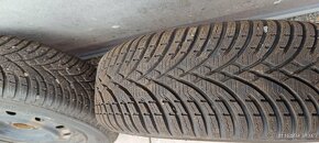 Zimní pneumatiky+ plechové disky 165/70 r14 - 2