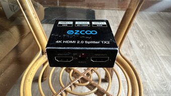 Ezcoo 4K HDMI 2.0 Splitter 1x2 – HDR, Dolby Vision, Atmos - 2