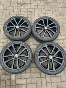 ORIGINÁL Alu Volkswagen Charleston R18, 5x112 - TOP STAV - 2