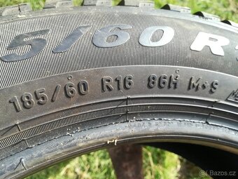 185/60/16 zimni pneu PIRELLI a BRIDGESTONE 185 60 16 - 2