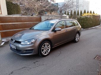 Vw Golf 7. Variant, r. 2014, 1.6 tdi, 77 kw. Servisní kniha. - 2