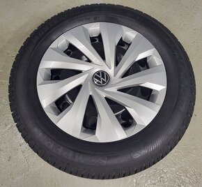 Originál 15" VW Škoda 5x100 zimní pneu 7-8mm - 2