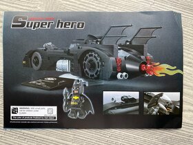 NOVÉ Stavebnice typu Lego - Batmobil - 378 kostek - 2