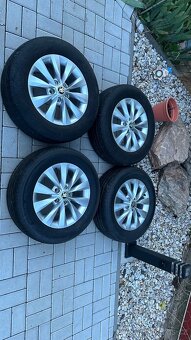 Letní alu sada originál Škoda Karoq 5x112 6Jx16 ET43 - 2