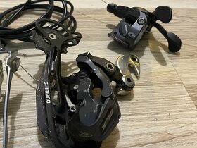 Přehazovačka + přesmykač Shimano SLX - 2