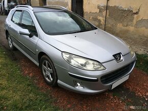 Peugeot 407 náhradní díly r.v. 04-11 - 2