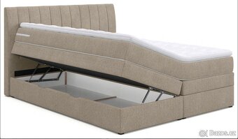 Postel 180x200 NOVÁ BOXSPRING S ULOZNYM PROSTOREM - 2