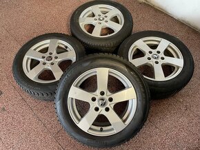 Alu kola 5x112 r16 zimní pneu 6,5mm - 2