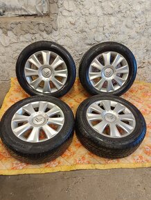 Prodám Litá kola zimní 8mm Citroen Picasso c4 215/55R16 ROZT - 2