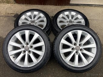 Alu Opel r17,nove letni pneu 225/45 17,5x110 - 2