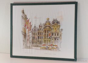 Obraz Grand Place Brussel, Pasparta - 2