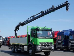 Mercedes-Benz AROCS 2636 - 6x4 - Valník + HR-HIAB 192 E-4 HI - 2