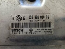 ECU jednotka Bosch 038906019FG 96kW - 2