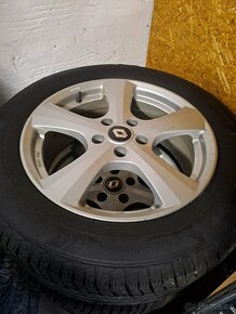 Zimne kola  5x114.3 r17 215/60  zimni pneu - 2