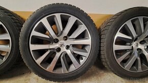 Alu R17 4x108,zimní pneu 225/50 - 2