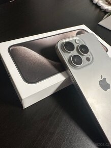 iPhone 15 pro 256gb v záruce - 2