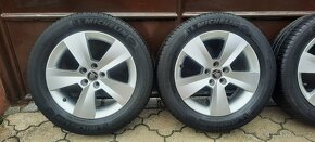 Originál alu Škoda SCALA 5x100 205/55 R16 - letní 5,5mm - 2