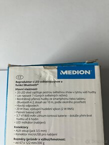 Bluetooth Reproduktor medion - 2