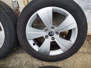 17"letní alu sada Triton 5x112 origo Superb 3 Passat B8 - 2