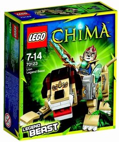 LEGO Chima Legend Beast KOMPLET 5 ks 70123-70127 - Nové - 2