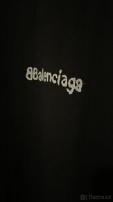 Balenciaga small logo printed triko - 2