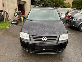 VW Touran 1,9tdi 77KW,digi klima,nová STK - 2