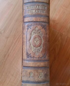 Breviarium Romanum 1863 - latinsky psaná kniha - 2