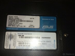 Notebook Asus dvou jádro 8 GB RÁM win 10 - 2