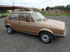 Golf mk1 1981 zanovní kus, 1 maj. 31tkm - 2