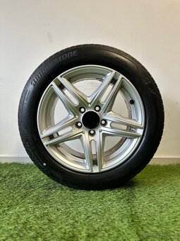 Alu kola 5x112 r16 s letním pneu (zap) - 2