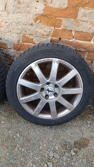 ALU kola Audi 5x112 R17 a zimní pneu 235/45 R17 - 2