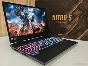 ACER NITRO 5 RTX 4060 8GB 140W MUX S,i5-12450H,RAM 16GB DDR5 - 2